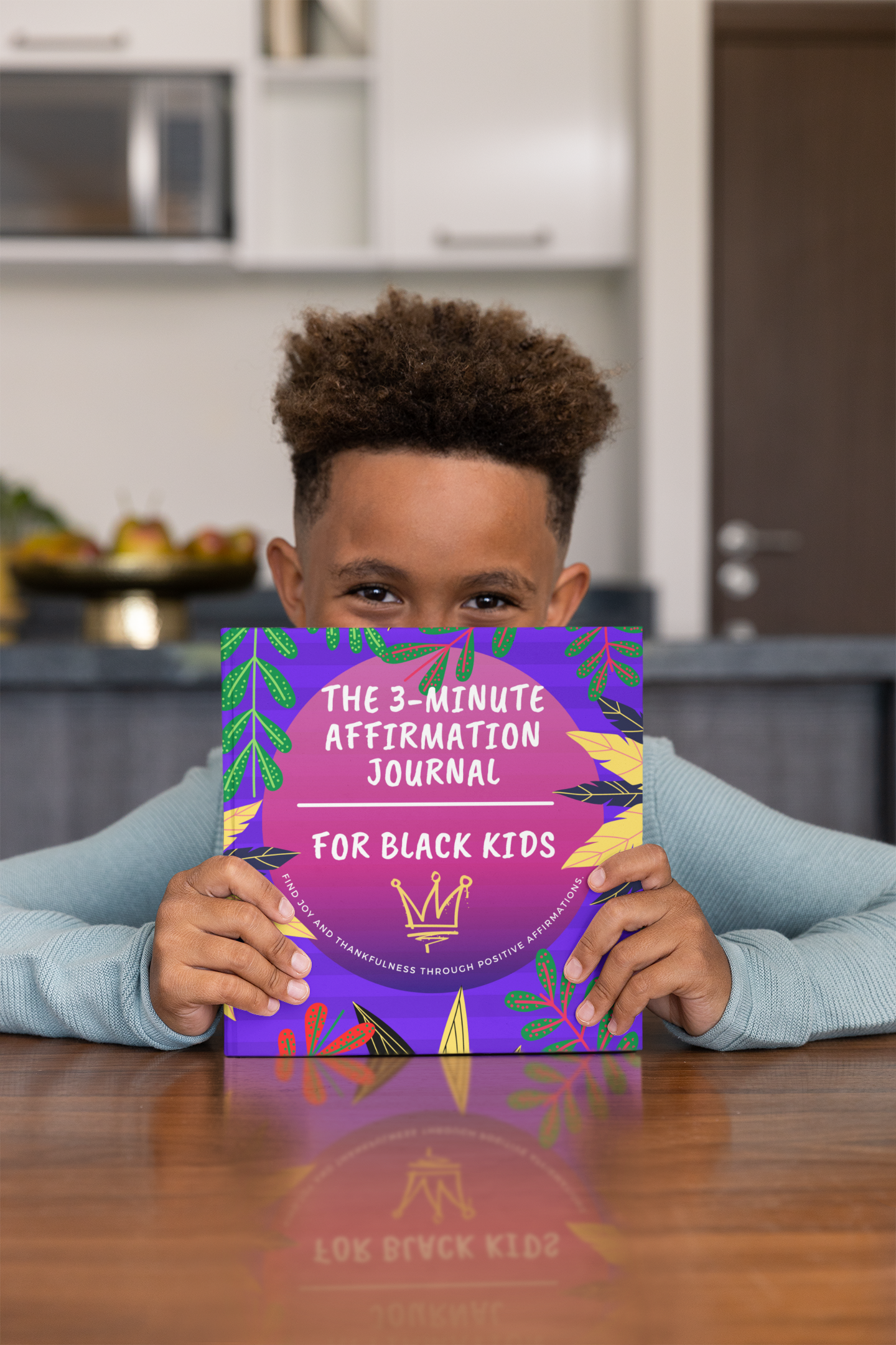 The 3 Minute Affirmation Journal For Black Kids by Ukay Ekong